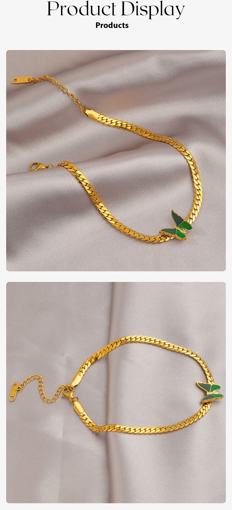 Foot Chain With Green Butterfly,Only Self-pickup Is Supported, And The Displayed Prices Are All Self-pickup Prices