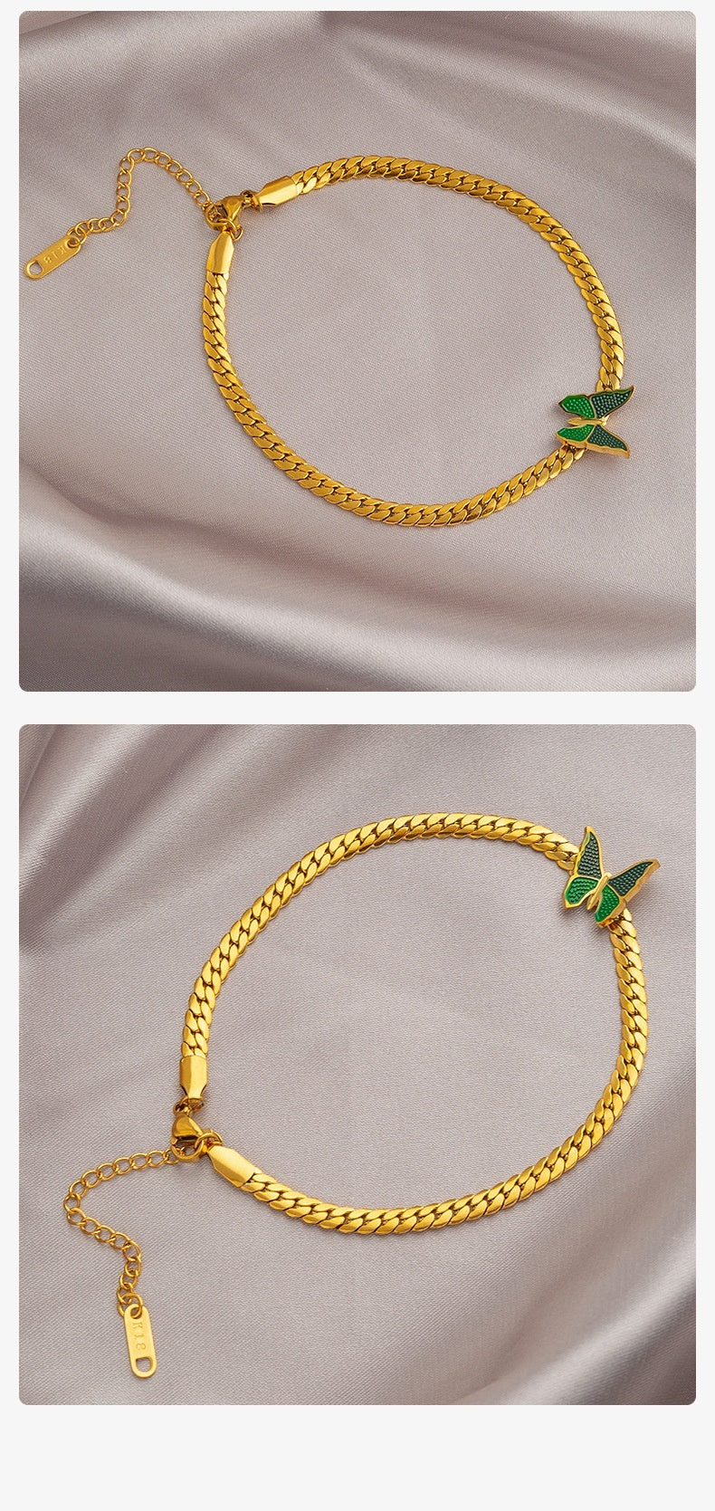 Foot Chain With Green Butterfly,Only Self-pickup Is Supported, And The Displayed Prices Are All Self-pickup Prices